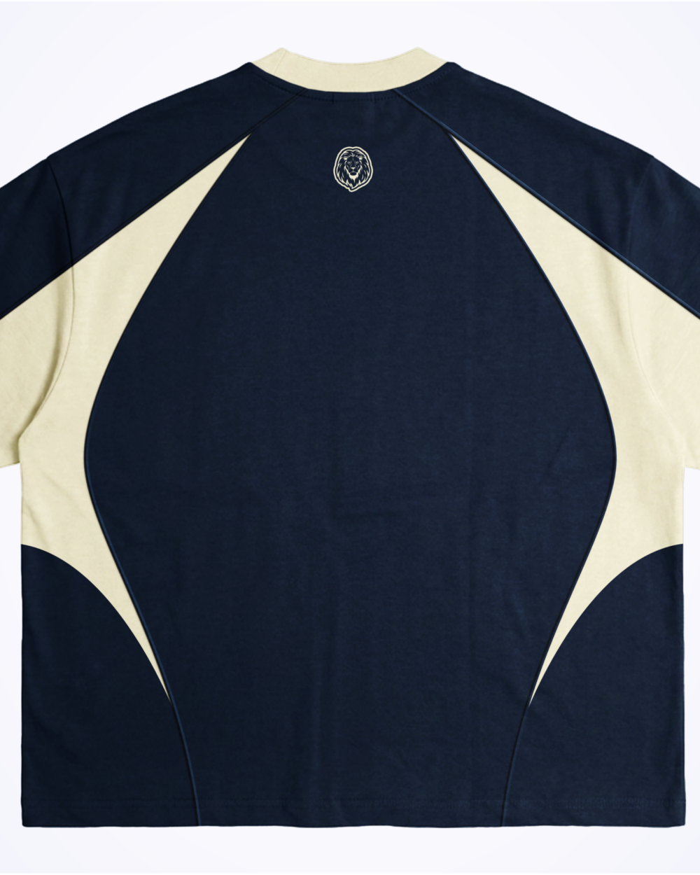 Pursuit Tee — Navy/Bone